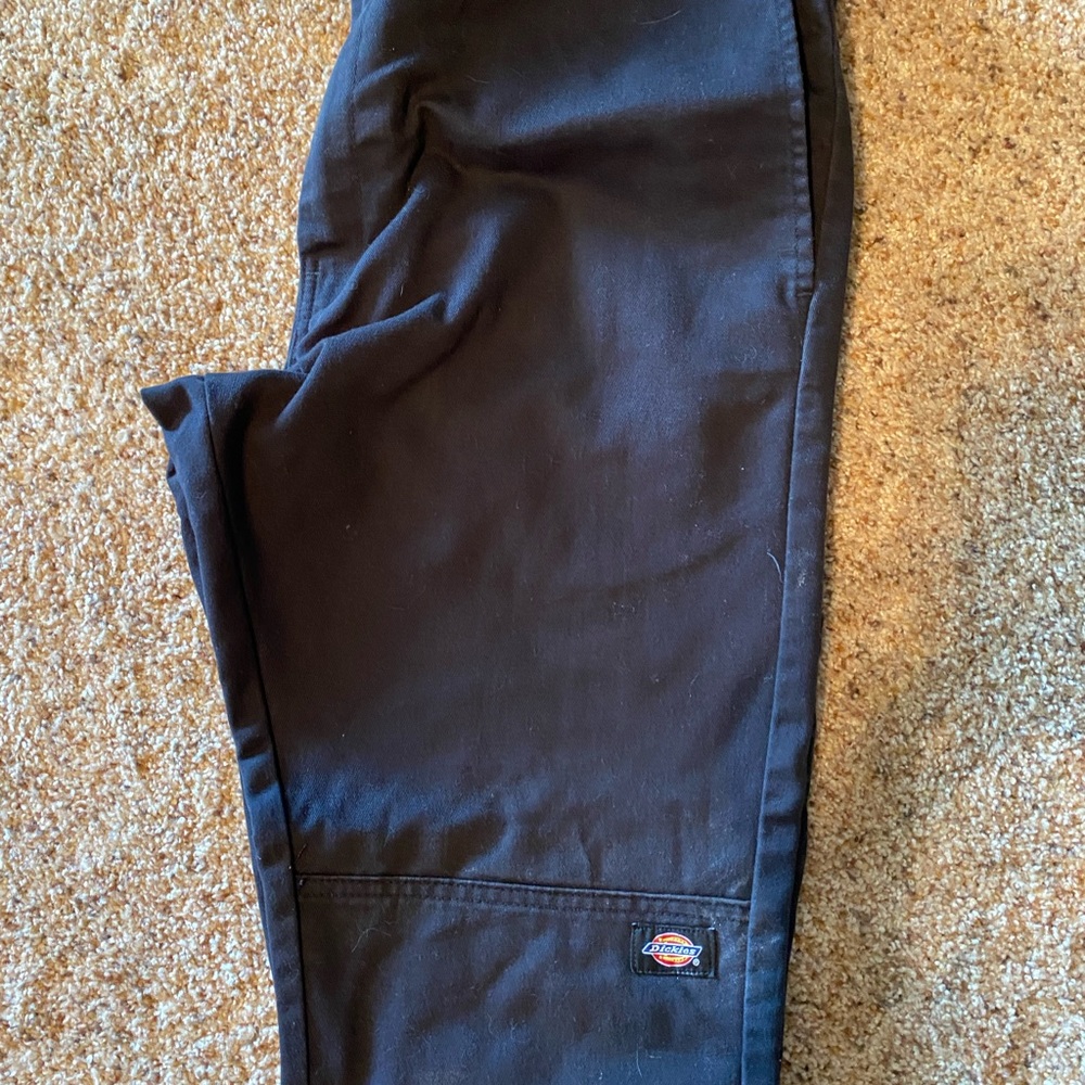 Dickies Skinny Straight Black Pants